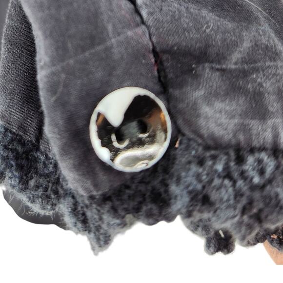 Cleobella Harlow Midi Dress – Black Organic Cotton with Lace Trim - Cottagecore - Picture 12 of 13